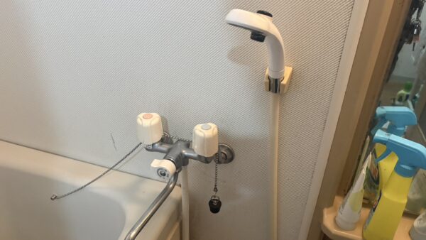 木津川市 | ハイツ浴室水栓取替（賃貸物件）