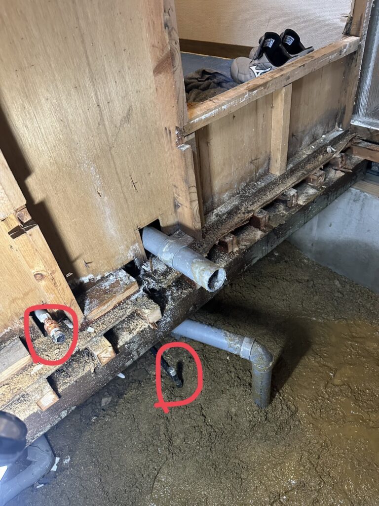 伏見区 | ハイツ（賃貸物件）浴室改装（漏水あり）
